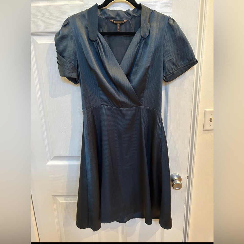 BCBG Max Azria sz 8 Teal Dress